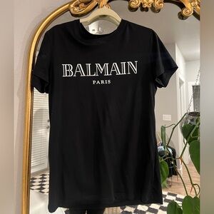 Balmain black t shirt